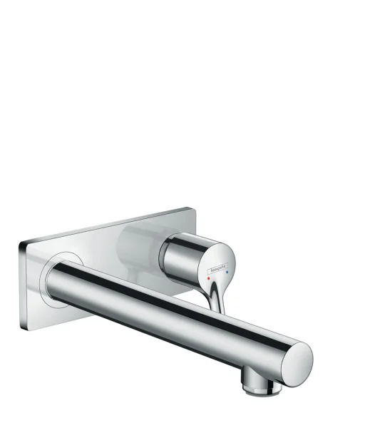 Hansgrohe Talis S Single Lever Basin Mixer For Concealed Installation With Spout 22.5 Cm Chrome