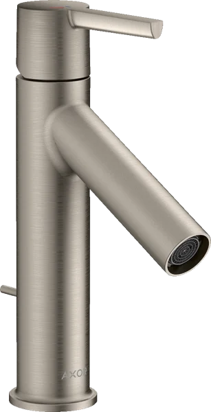 Axor Starck Single Lever Basin Mixer 100 Coolstart With Lever Handle And Pop-up Waste Stainless Steel