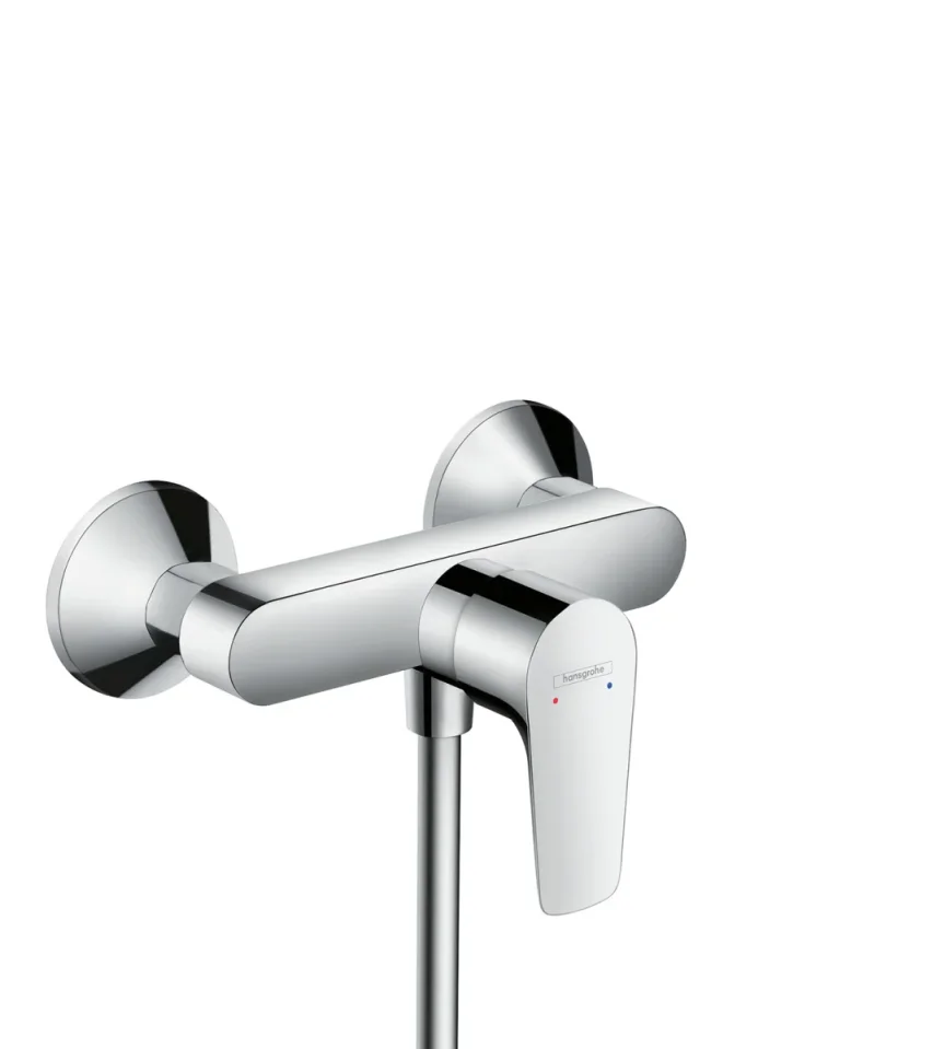 Hansgrohe Talis E Single Lever Manual Shower Mixer For Exposed Installation Chrome product image - Image 1