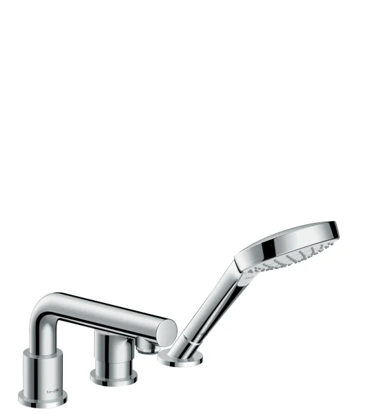 Hansgrohe Talis S 3-hole Rim-mounted Single Lever Bath Mixer For Secuflex Chrome