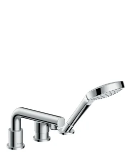 Hansgrohe Talis S 3-hole Rim-mounted Single Lever Bath Mixer For Secuflex Chrome