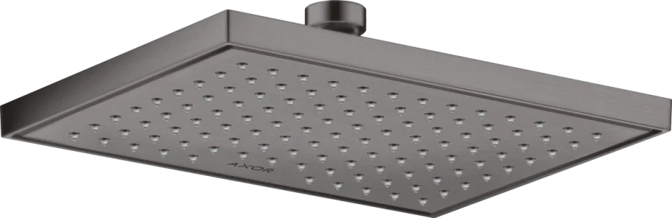 Axor Showersolutions Overhead Showers 283 X 265 X 91mm Gunmetal/chrome - Brushed product image - Image 1