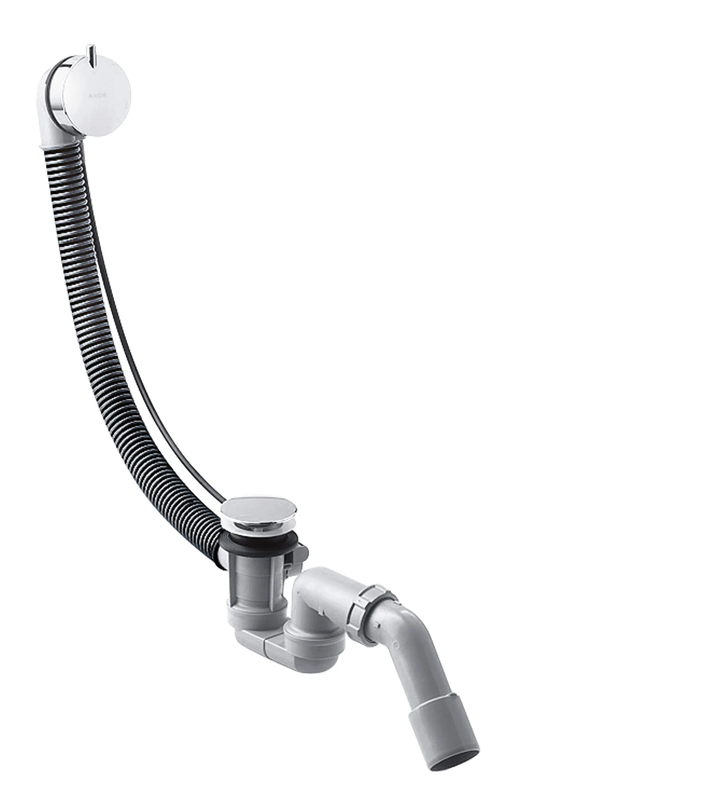 Axor Complete Set For Flexaplus S Waste And Overflow Set 11/2'' For Standard Bathtubs Brushed Bronze