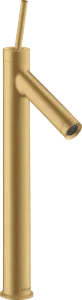 Axor Starck Single Lever Basin Mixer 250 For Wash Bowls Without Waste Gold Brushed