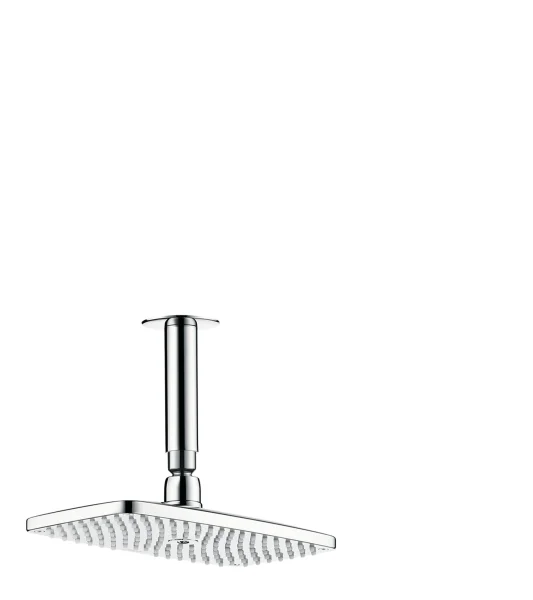 Hansgrohe Raindance E Overhead Shower 240 1jet With Ceiling Connector Brushed Bronze
