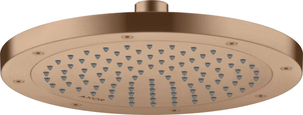 Axor Showersolutions Overhead Showers 283 X 265 X 91mm Rose Gold/gold - Brushed