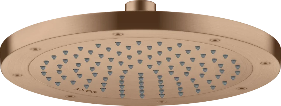Axor Showersolutions Overhead Showers 283 X 265 X 91mm Rose Gold/gold - Brushed product image - Image 1