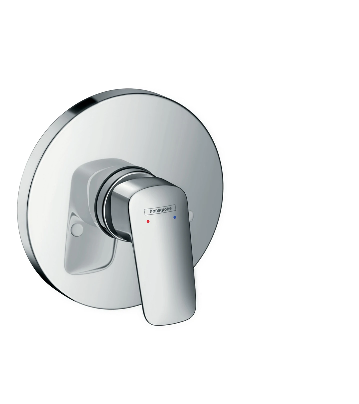 Hansgrohe Logis Single Lever Manual Shower Mixer Round For Concealed Installation Chrome