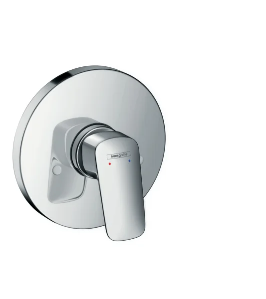 Hansgrohe Logis Single Lever Manual Shower Mixer Round For Concealed Installation Chrome