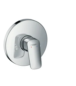Hansgrohe Logis Single Lever Manual Shower Mixer Round For Concealed Installation Chrome