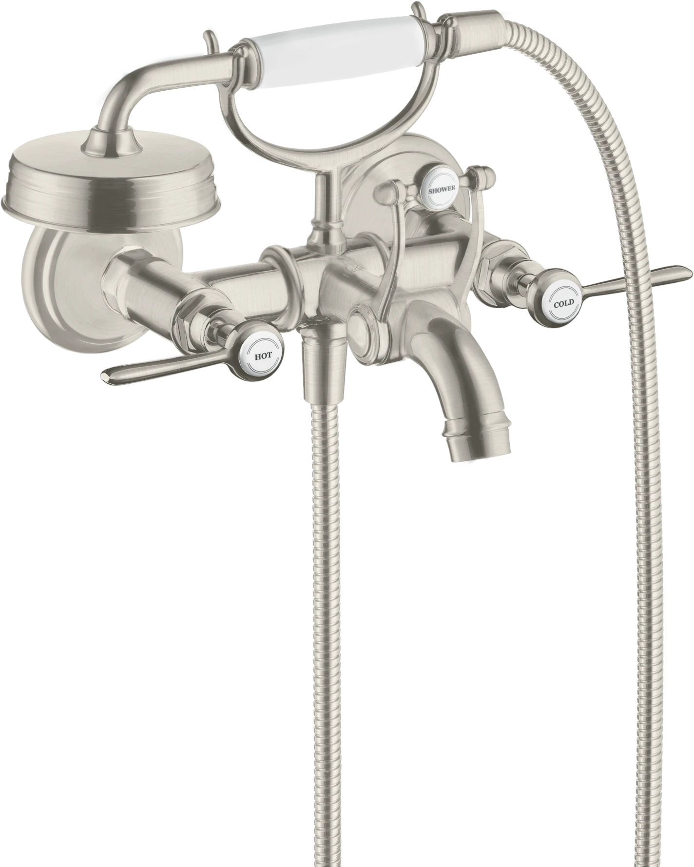 Axor Montreux Bath Mixers Exposed 255 X 220 X 200mm Stainless Steel