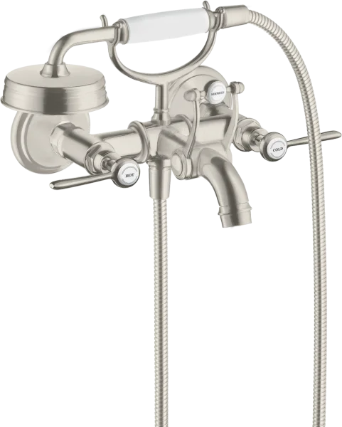 Axor Montreux Bath Mixers Exposed 255 X 220 X 200mm Stainless Steel