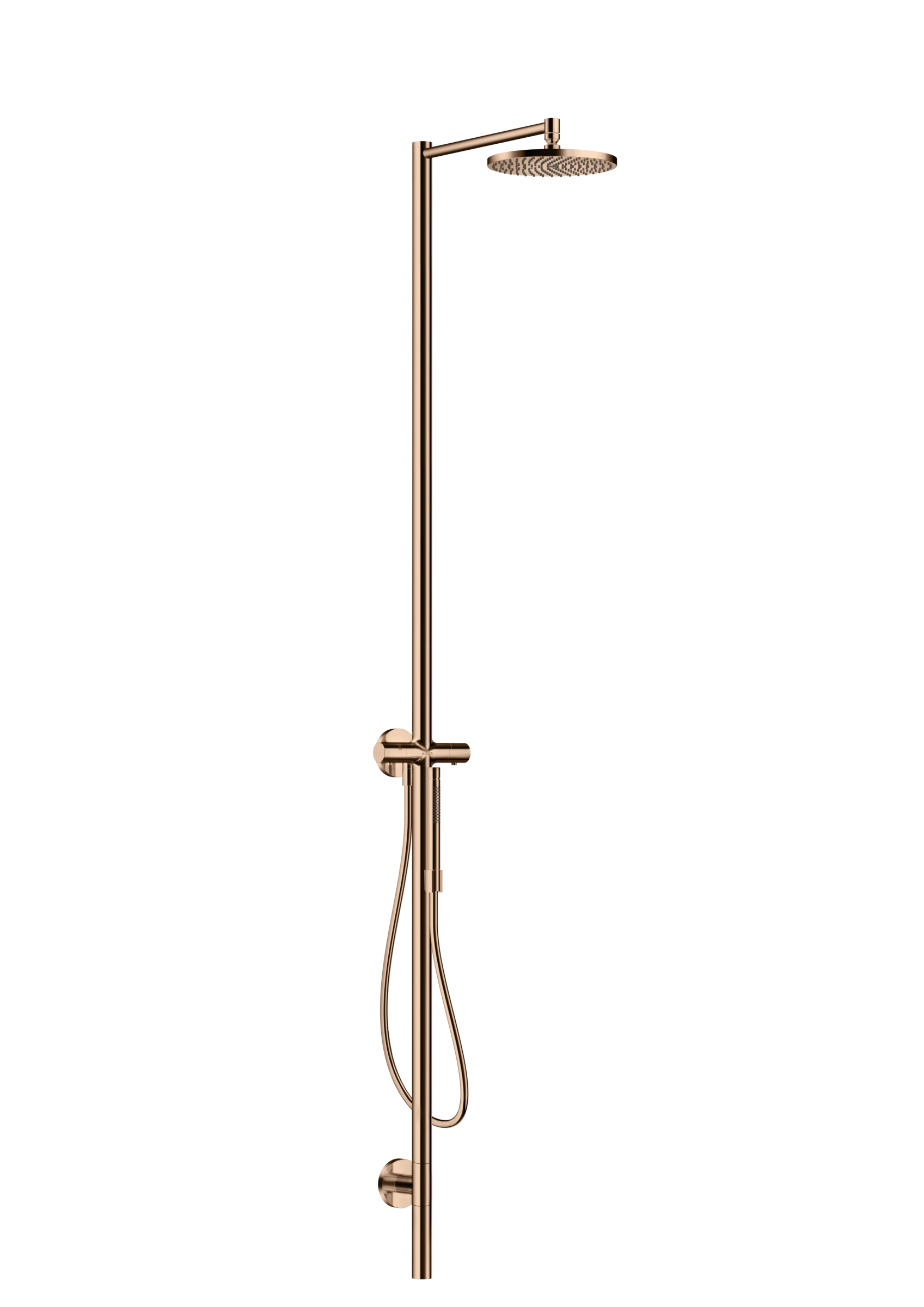 Axor Starck Shower Columns 1190 X 390 X 265mm Rose Gold/gold - Polished