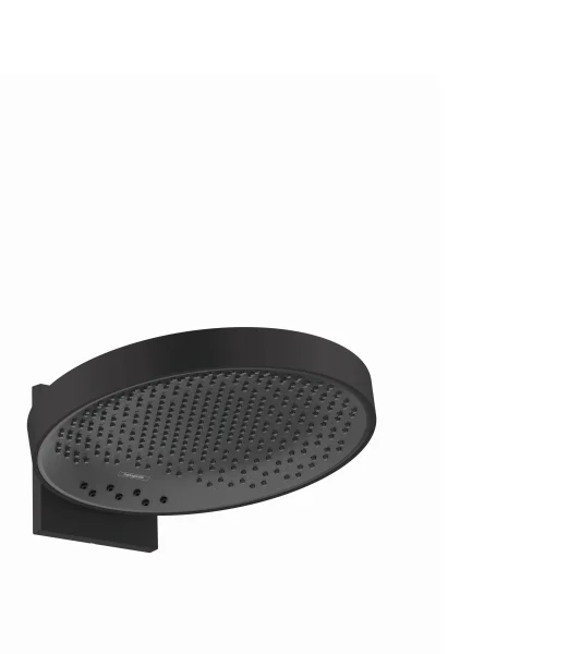 Hansgrohe Rainfinity Overhead Shower 360 3jet With Wall Connector Matt Black