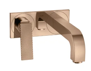 Axor Citterio Manual Mixers 257 X 235 X 81mm Rose Gold/gold - Polished