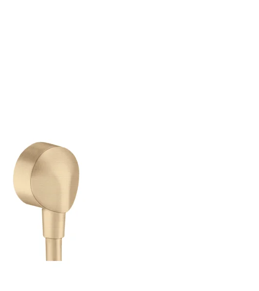Hansgrohe Fixfit Wall Outlet E Without Non-return Valve Brushed Bronze