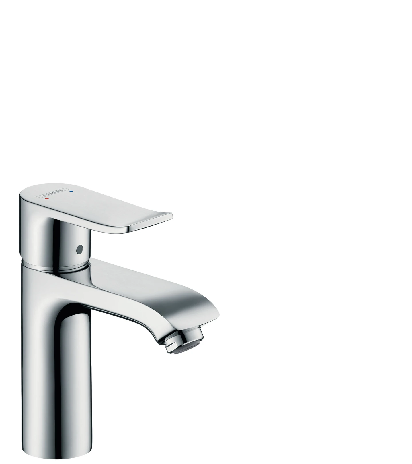 Hansgrohe Metris Single Lever Basin Mixer 110 Lowflow 3.5 L/m With Pop-up Waste Chrome
