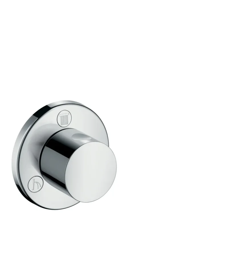 Hansgrohe Manual Shut-off & Diverter Valves 229 X 244 X 70mm Chrome product image - Image 1