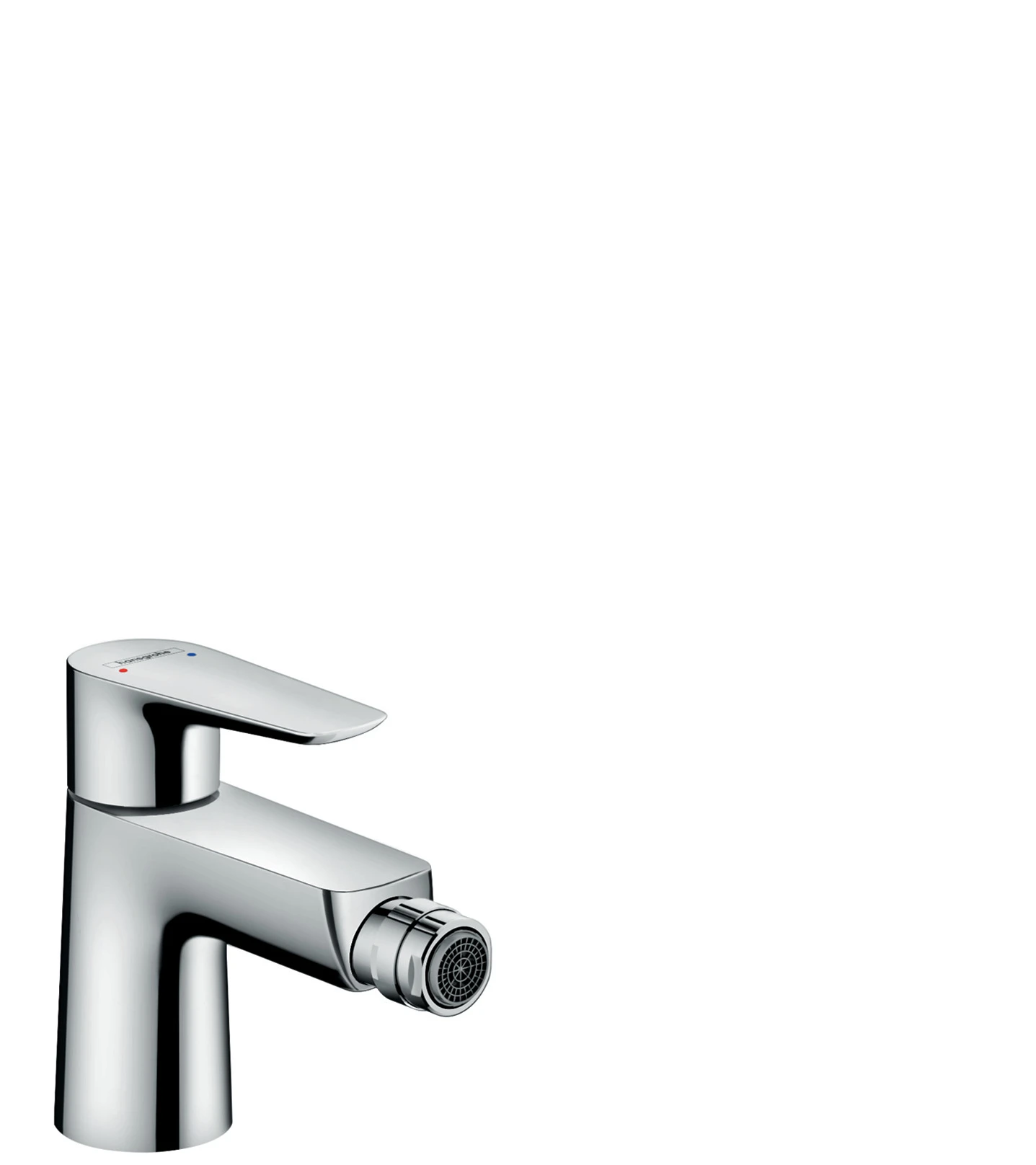 Hansgrohe Talis E Single Lever Bidet Mixer With Push-open Waste Chrome