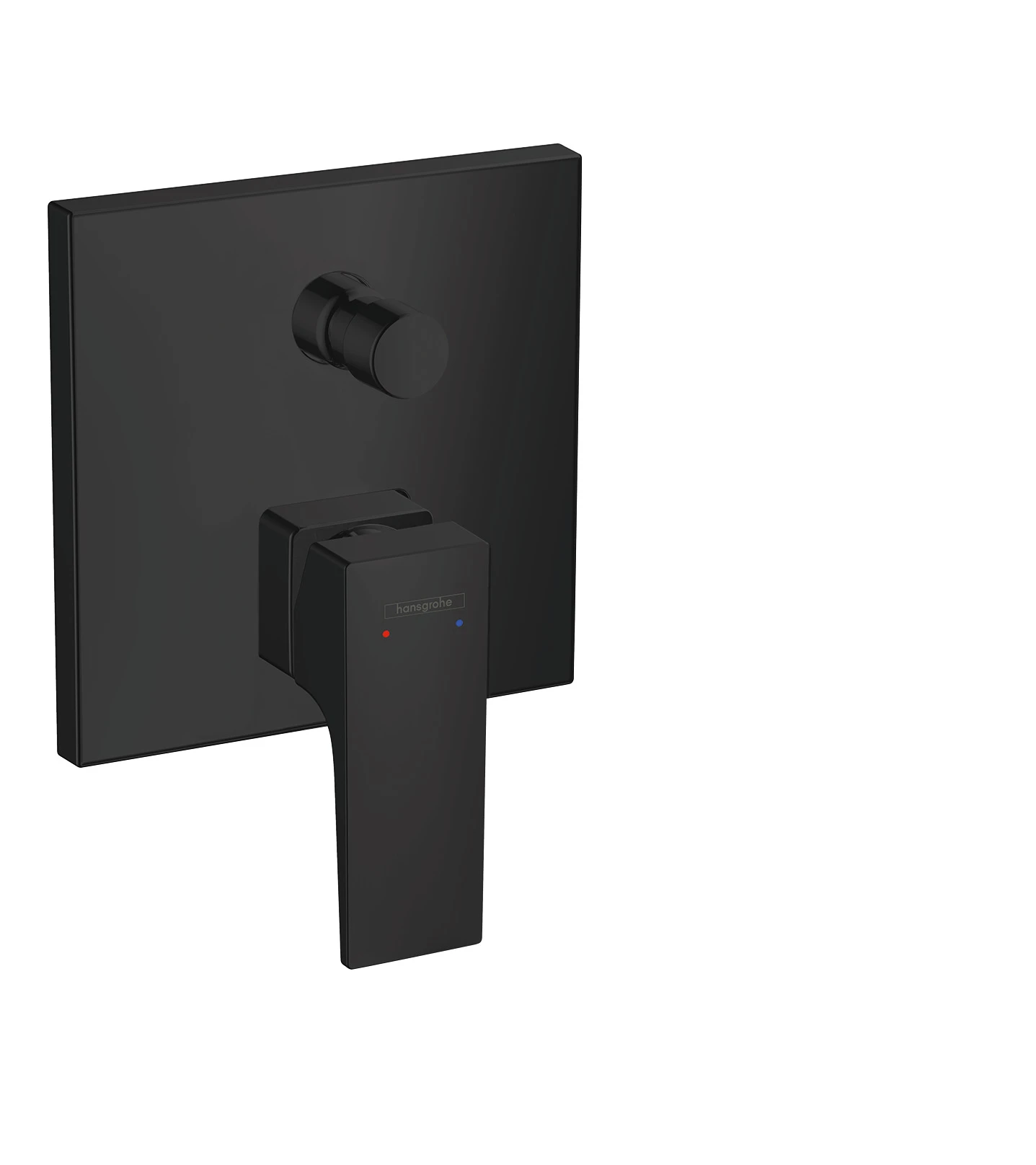 Hansgrohe Metropol Single Lever Manual Bath Mixer For Concealed Installation With Lever Handle Matt Black