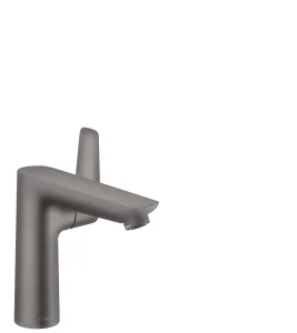 Hansgrohe Talis E Single Lever Basin Mixer 150 With Pop-up Waste Brushed Black Chrome
