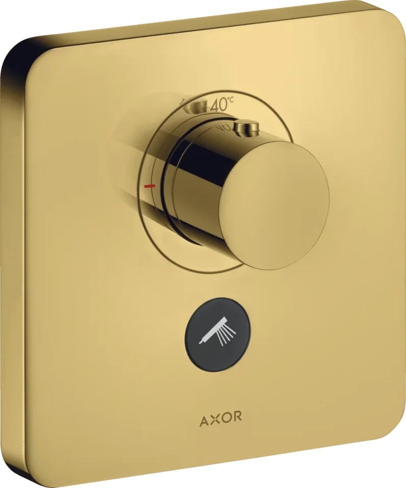 Axor Showerselect Thermostatic Mixer Highflow Softsquare For Concealed Installation For Multiple Outlets product image - Image 1