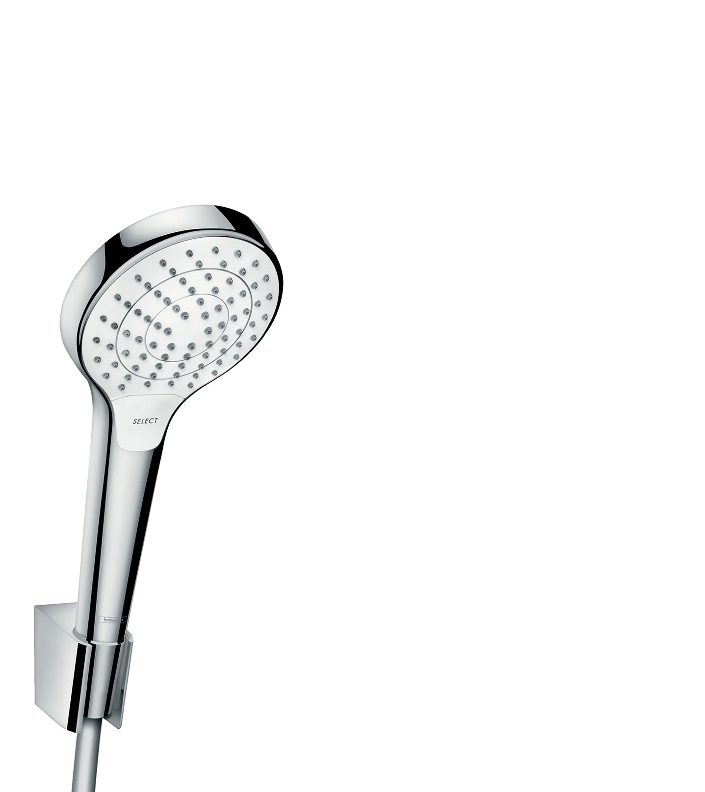 Hansgrohe Croma Select S Shower Holder Set 110 Vario With Shower Hose 125 Cm