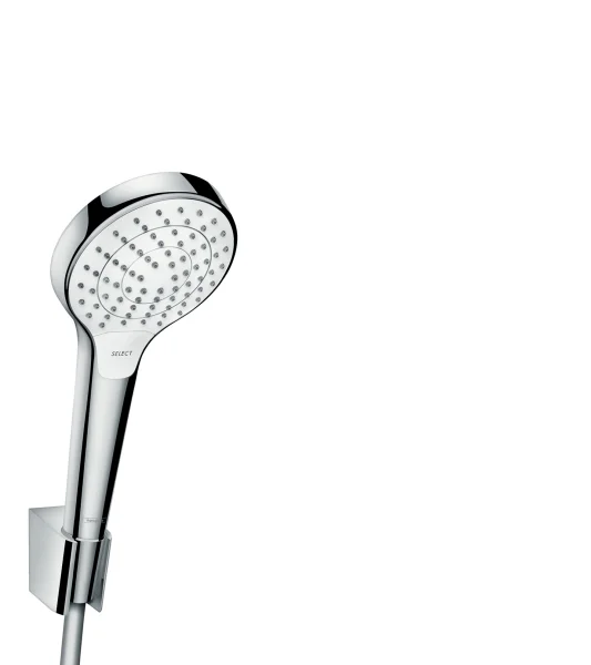 Hansgrohe Croma Select S Shower Holder Set 110 Vario With Shower Hose 125 Cm