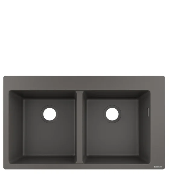 Hansgrohe S51 S510-f770 Built-in Sink 370/370 Grey