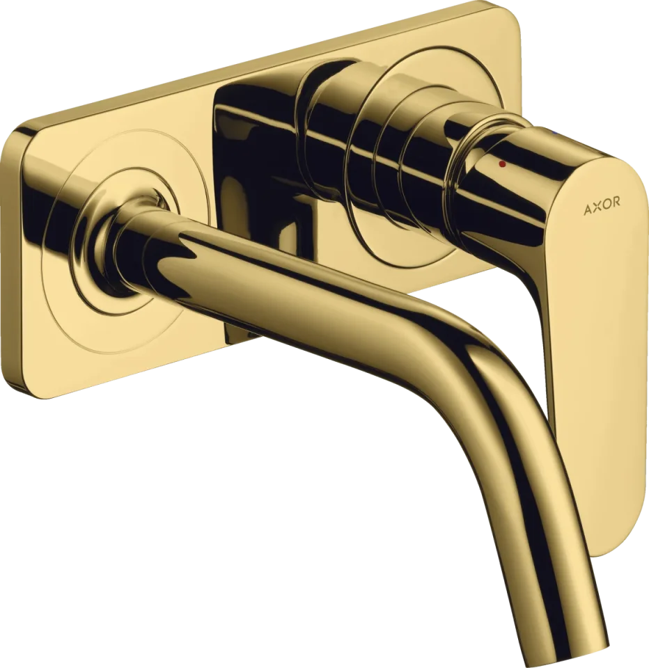 Axor Citterio M Single Lever Basin Mixer For Concealed Installation Wall-mounted With Spout 167 Mm And Plate product image - Image 1