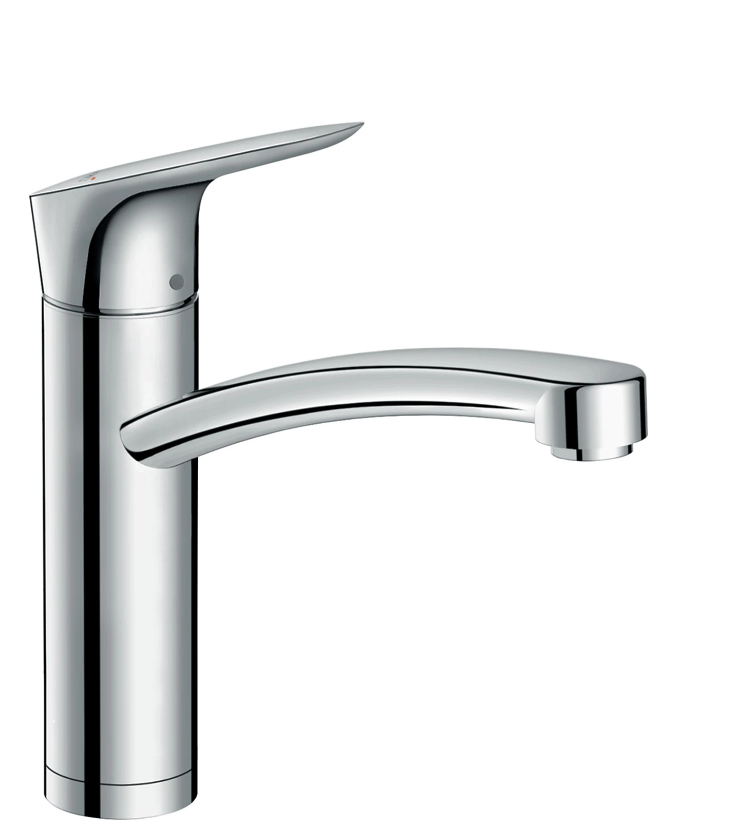 Hansgrohe Logis M31 Single Lever Kitchen Mixer 160 With Collapsible Body, Single Spray Mode Chrome