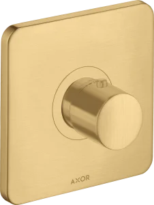 Axor Citterio M Thermostatic Mixer Highflow For Concealed Installation Gold Brushed