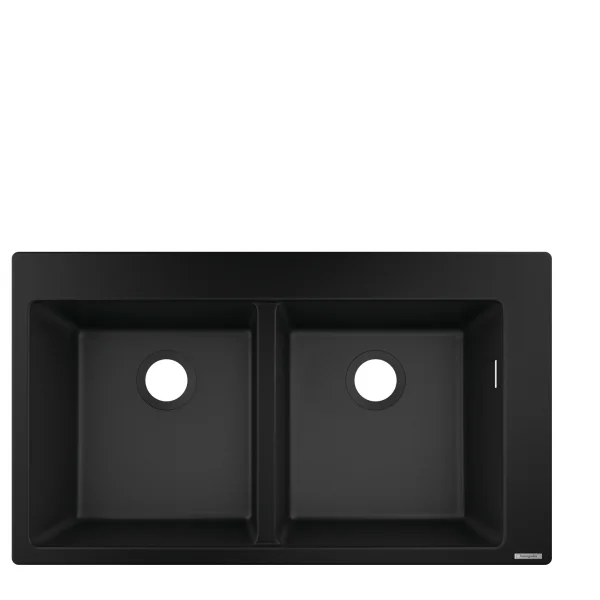 Hansgrohe S51 S510-f770 Built-in Sink 370/370 Black