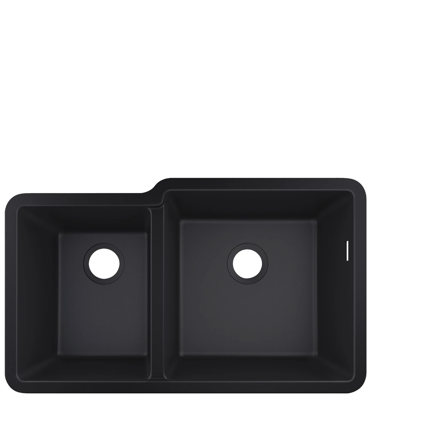 Hansgrohe S51 S510-u760 Under-mount Sink 305/435 Black
