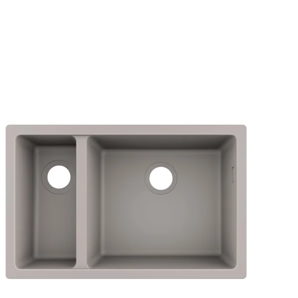 Hansgrohe S51 S510-u635 Undermount Sink 180/450 Grey