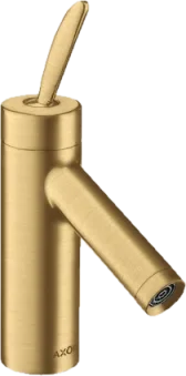 Axor Starck Classic Single Lever Basin Mixer 70 With Pop-up Waste Brushed Gold Optic product image - Image 1