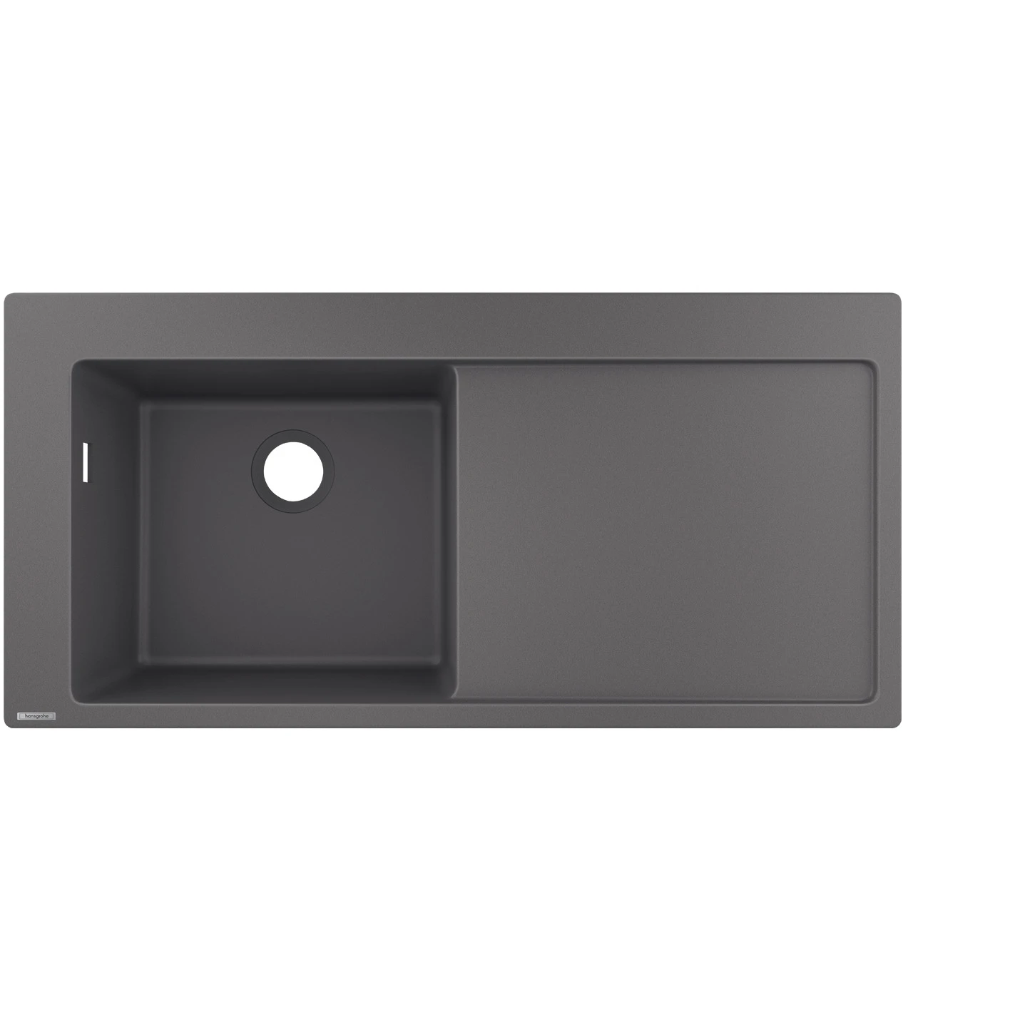 Hansgrohe S51 S5110-f450 Built-in Sink 450 With Drainer Grey