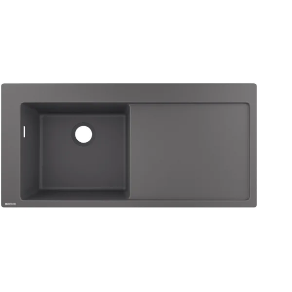 Hansgrohe S51 S5110-f450 Built-in Sink 450 With Drainer Grey