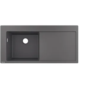 Hansgrohe S51 S5110-f450 Built-in Sink 450 With Drainer Grey