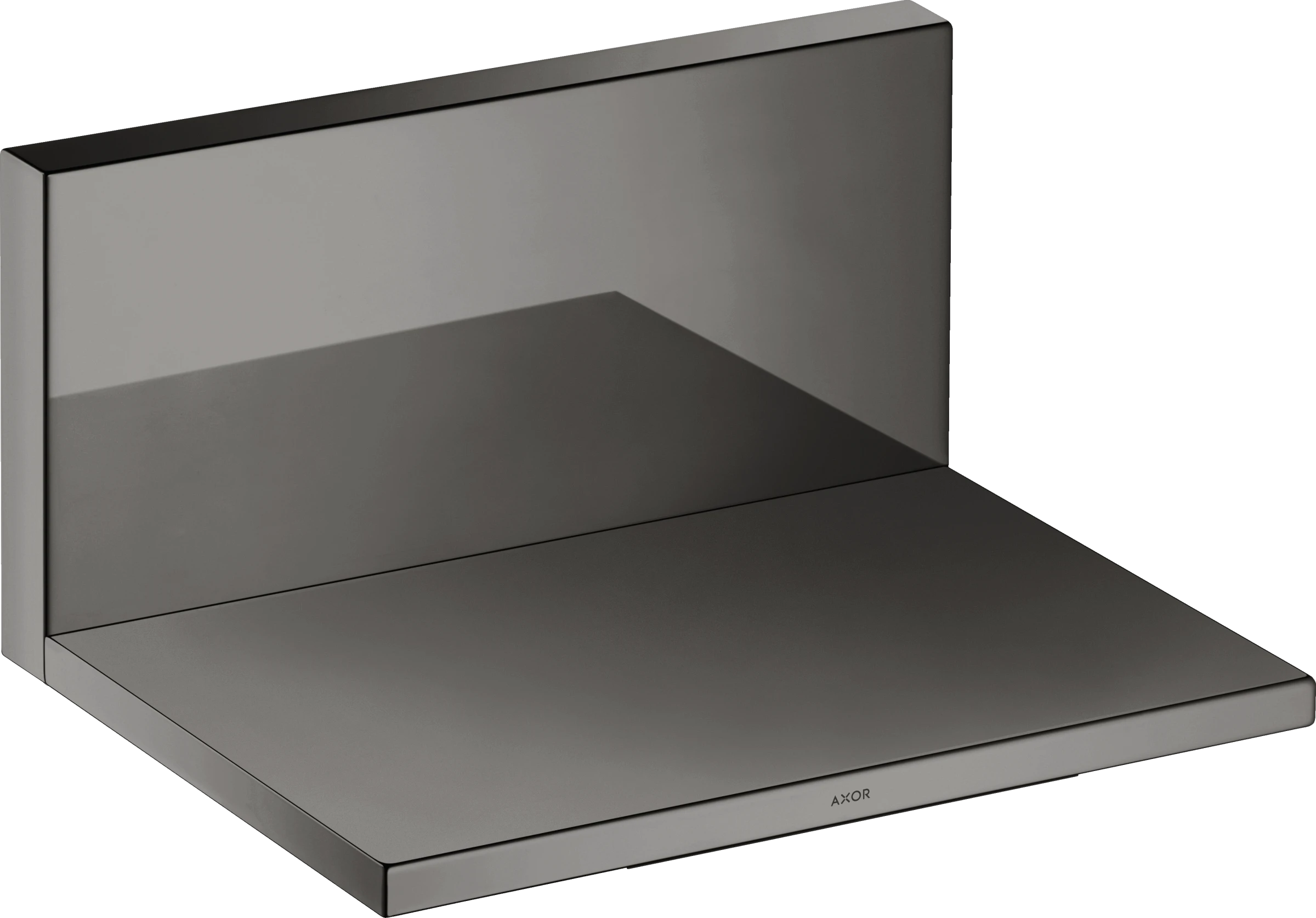 Axor Showersolutions Flood Spout 240 Mm X120 Mm For Concealed Installation Polished Black Chrome