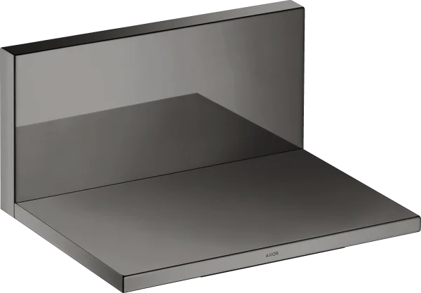 Axor Showersolutions Flood Spout 240 Mm X120 Mm For Concealed Installation Polished Black Chrome