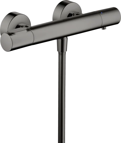 Axor Citterio M Thermostatic Shower Mixer For Exposed Installation Polished Black Chrome