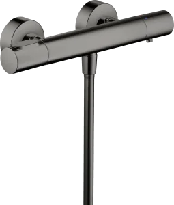 Axor Citterio M Thermostatic Shower Mixer For Exposed Installation Polished Black Chrome