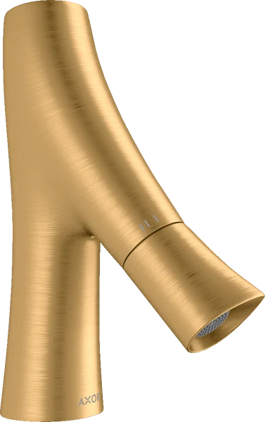 Axor Starck Organic Pillar Tap Without Waste Brushed Brass