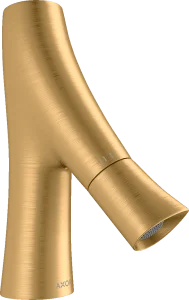 Axor Starck Organic Pillar Tap Without Waste Brushed Brass