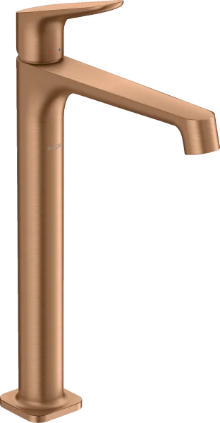 Axor Citterio M Single Lever Basin Mixer 250 For Wash Bowls Without Waste Brushed Bronze