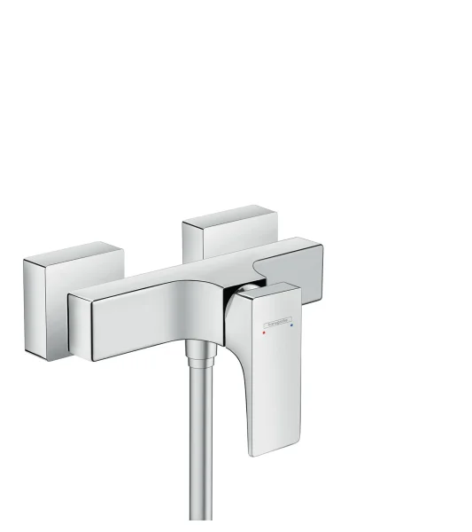 Hansgrohe Metropol Single Lever Manual Shower Mixer For Exposed Installation With Lever Handle Chrome