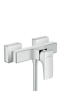 Hansgrohe Metropol Single Lever Manual Shower Mixer For Exposed Installation With Lever Handle Chrome