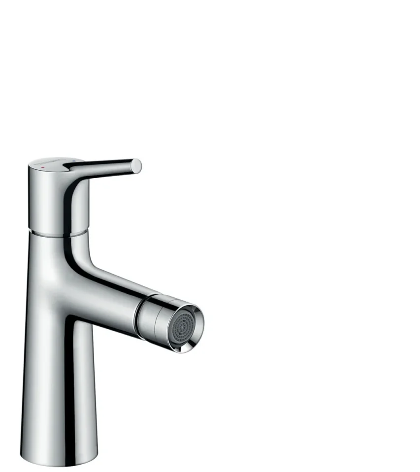 Hansgrohe Talis S Single Lever Bidet Mixer With Pop-up Waste Chrome product image - Image 1