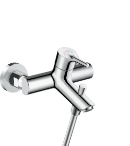 Hansgrohe Talis S Single Lever Manual Bath Mixer For Exposed Installation With Centre Distance 15.3 Cm Chrome